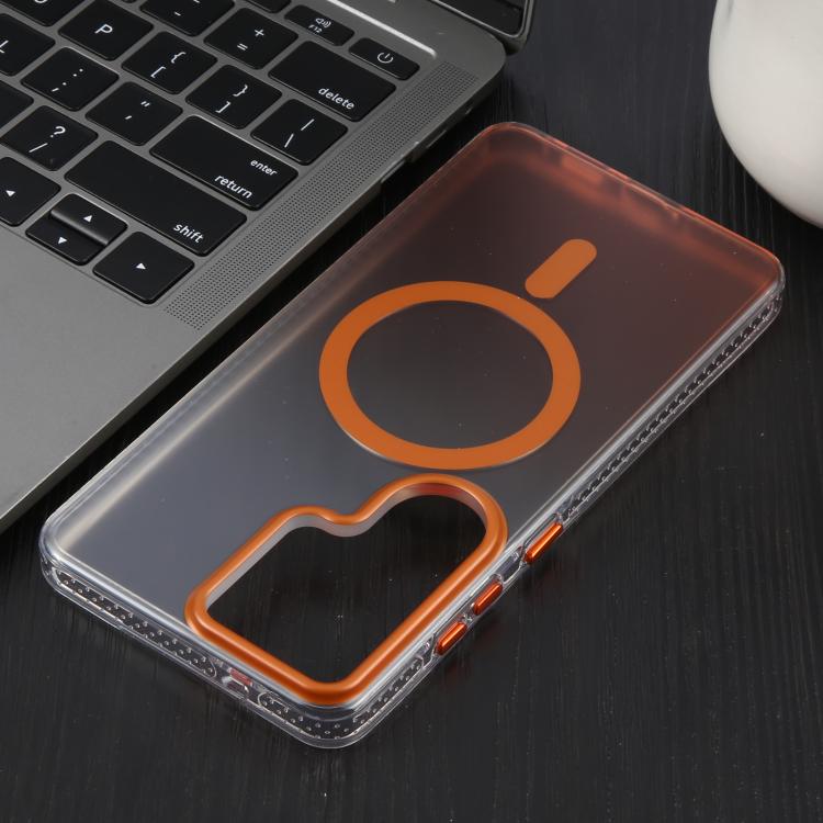 For Samsung Galaxy S26 Ultra 5G Mutural Ice Series MagSafe Gradient Matte PC Hybrid TPU Phone Case