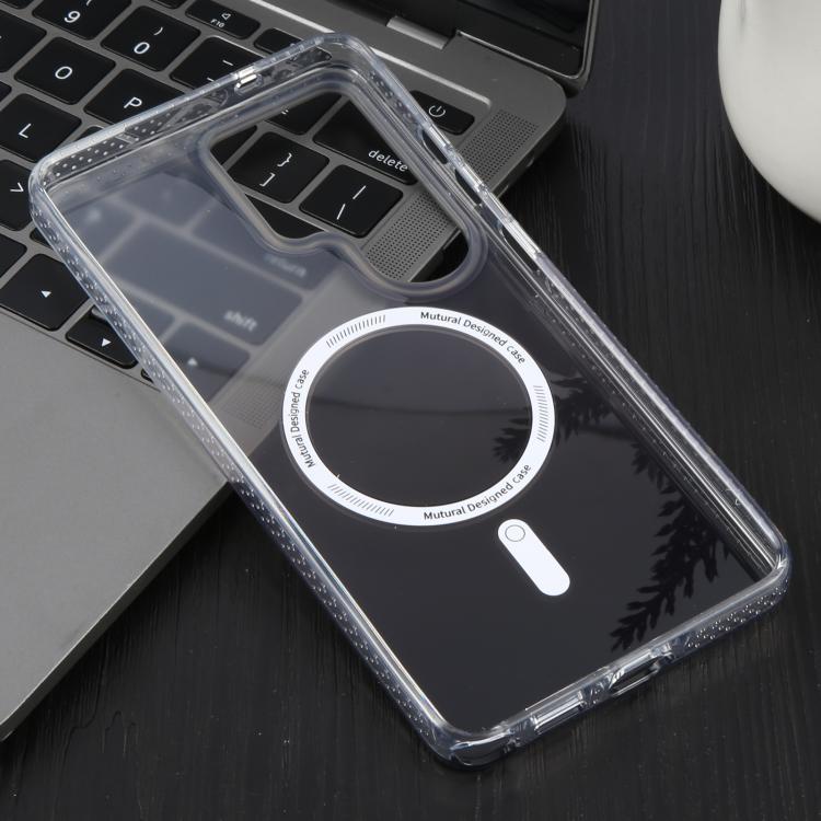 For Samsung Galaxy S26 Ultra 5G Mutural Ice Series MagSafe Gradient Matte PC Hybrid TPU Phone Case