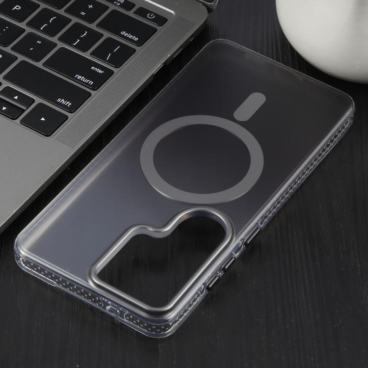 For Samsung Galaxy S26 Ultra 5G Mutural Ice Series MagSafe Gradient Matte PC Hybrid TPU Phone Case