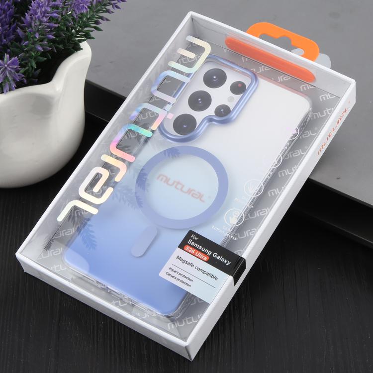 For Samsung Galaxy S26 Ultra 5G Mutural Ice Series MagSafe Gradient Matte PC Hybrid TPU Phone Case
