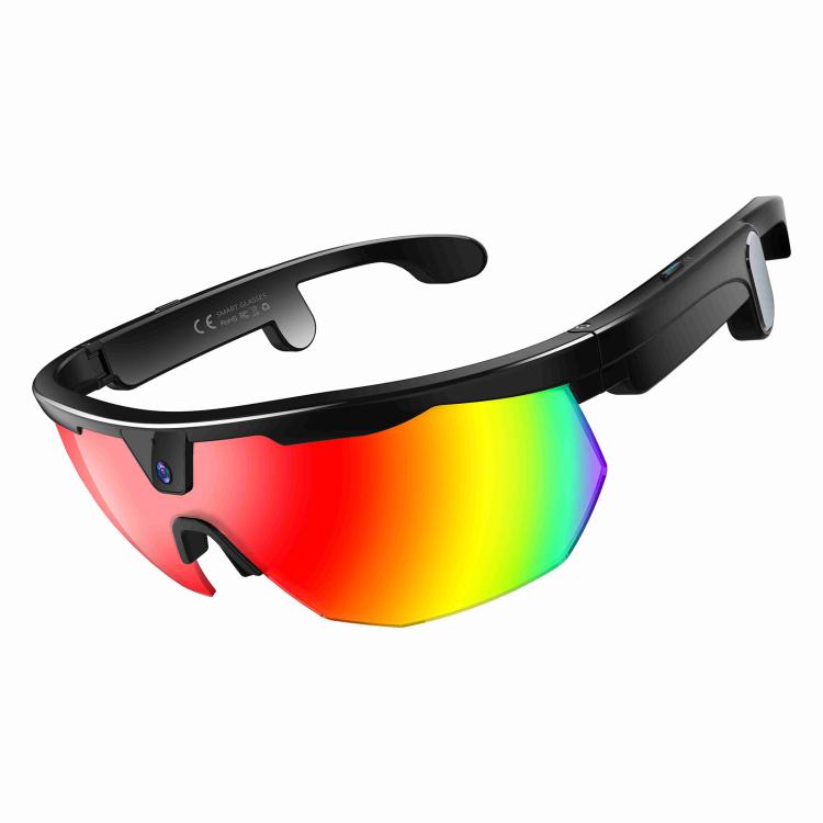 W640 8MP Cycling Smart AI Sports Glasses, Six-axis Image Stabilization, Wi-Fi, Touch Control, Dual Mic Noise Reduction, AI Translation
