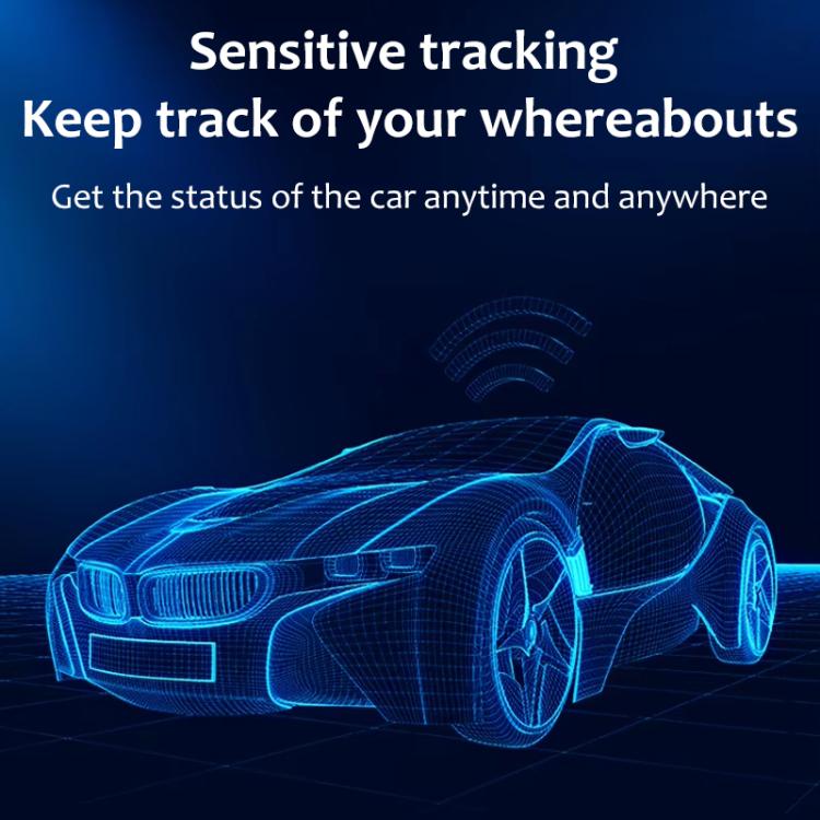 FA89 4G GPS Vehicle Tracker Anti-Lost Device for Cars Electric Vehicles Motorcycles, Model:American Version - Black