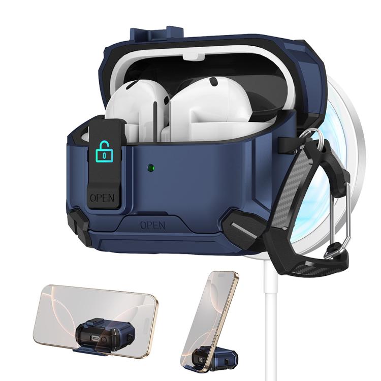 For Samsung Galaxy Buds3 / 3 Pro / 3 FE XDcase Multi-functional Magnetic Earbuds Case with Invisible Holder