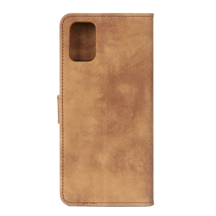 For Samsung Galaxy M51 Antelope Texture Magnetic Buckle Horizontal Flip PU Leather Case with Card Slots & Wallet & Holder
