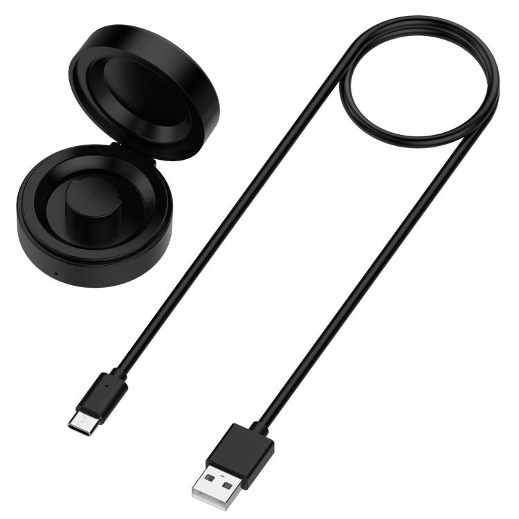 For OURA Ring Gen3 Ring Smart Ring Charging Box Cradle Dock, Model:Size 7 - Black