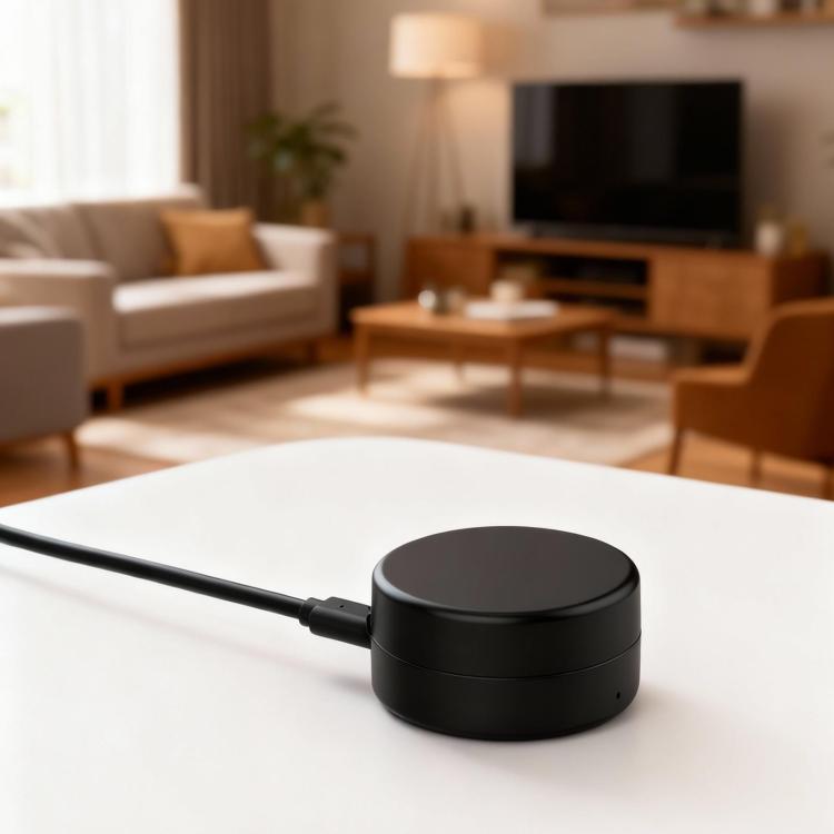 For OURA Ring Gen3 Ring Smart Ring Charging Box Cradle Dock, Model:Size 7 - Black