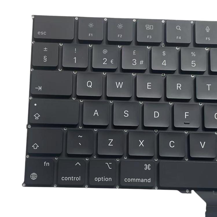For MacBook Pro 16.2 A3186 UK Big Enter EU Version English Keyboard