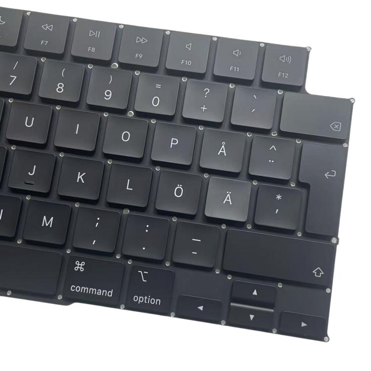 For MacBook Pro 14.2 A3185 UK Big Enter Version Sweden Keyboard