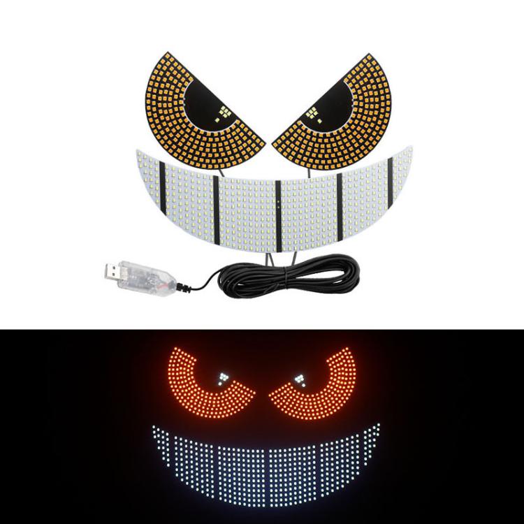 Devil Eye Car LED Display Decorative Lights