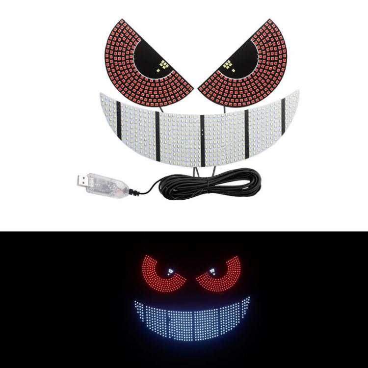 Devil Eye Car LED Display Decorative Lights