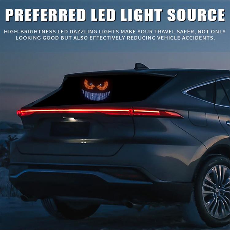 Devil Eye Car LED Display Decorative Lights
