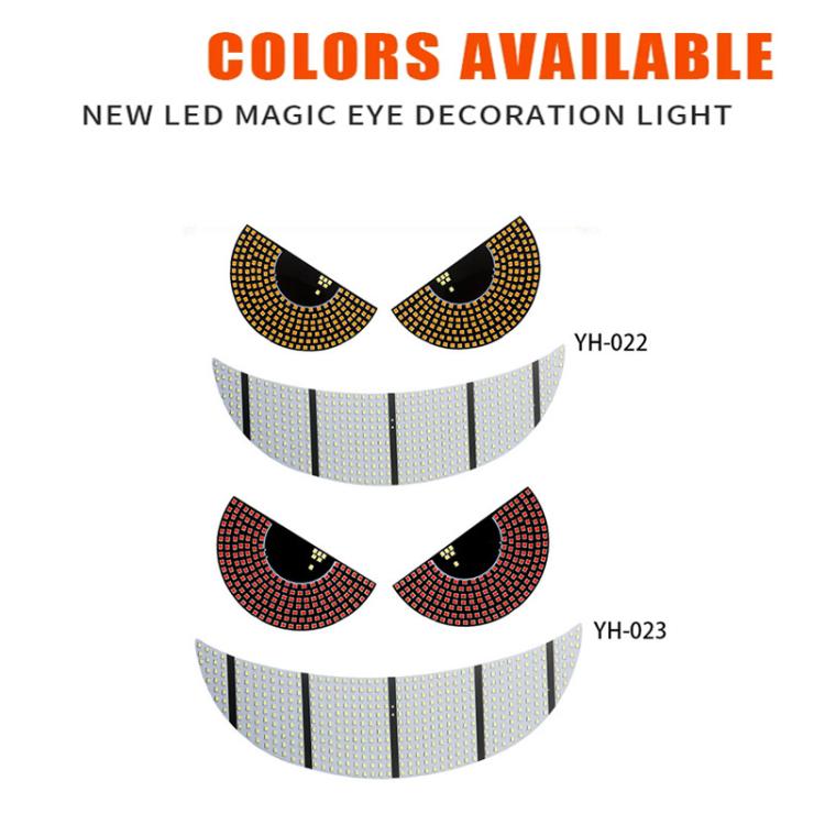 Devil Eye Car LED Display Decorative Lights