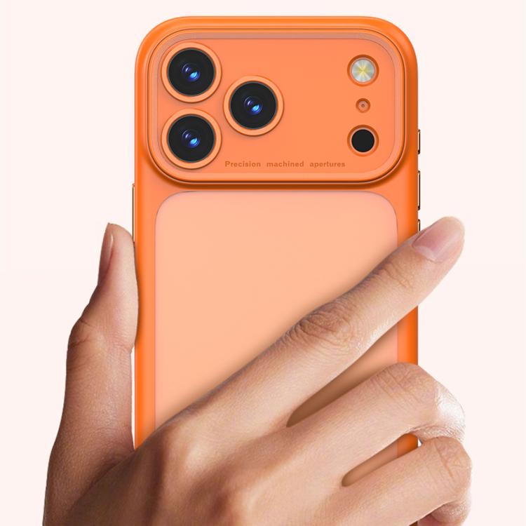 For iPhone 17 Pro Precision Hole PC Transparent Shockproof Phone Case