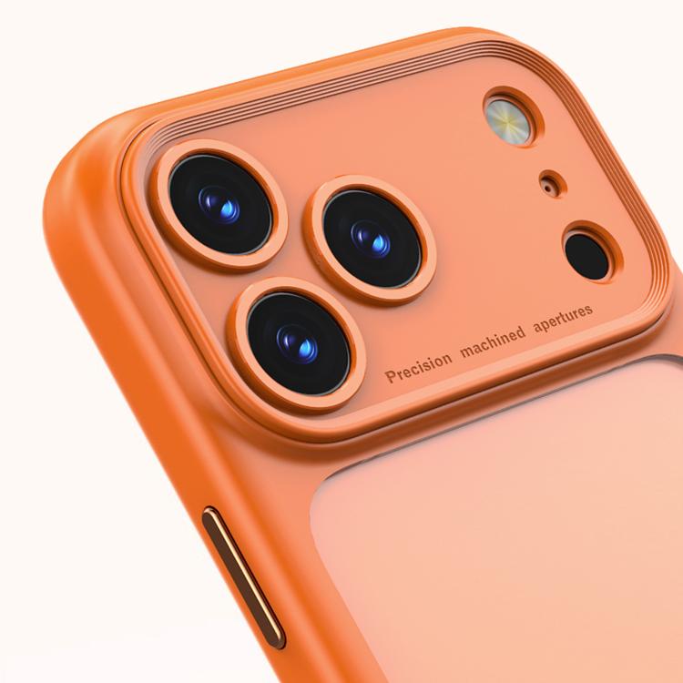 For iPhone 17 Pro Max Precision Hole PC Transparent Shockproof Magnetic Phone Case
