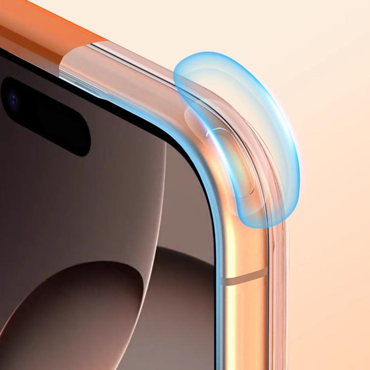 For iPhone 17 Pro Precision Hole PC Transparent Shockproof Magnetic Phone Case