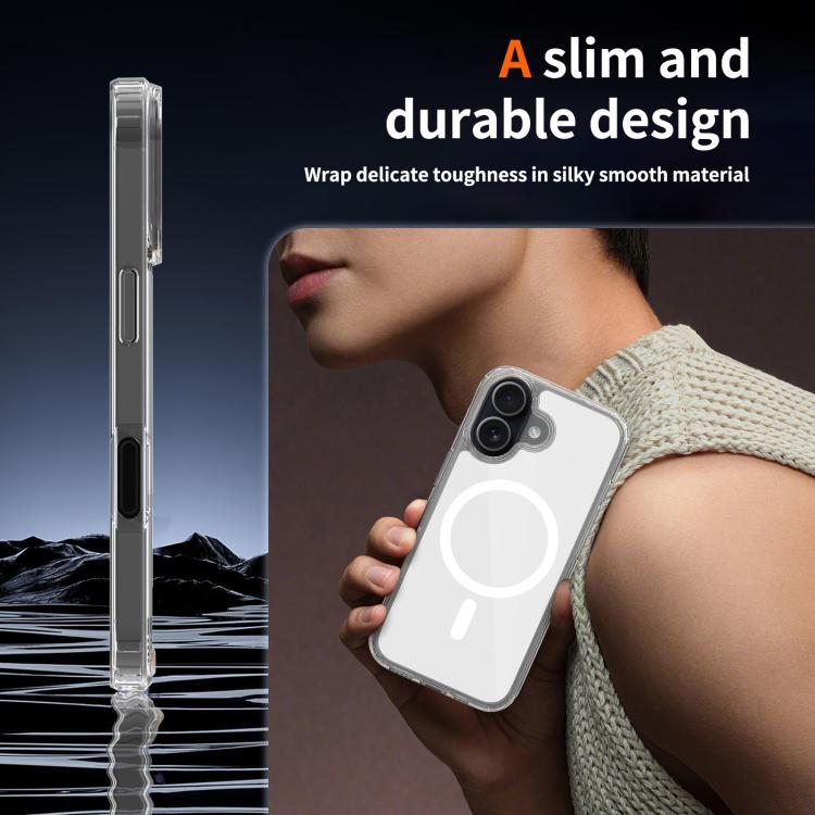 For iPhone 17 Colorful Hard PC Hybrid Soft TPU Magnetic Phone Case