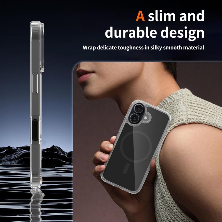 For iPhone 17 Colorful Hard PC Hybrid Soft TPU Magnetic Phone Case