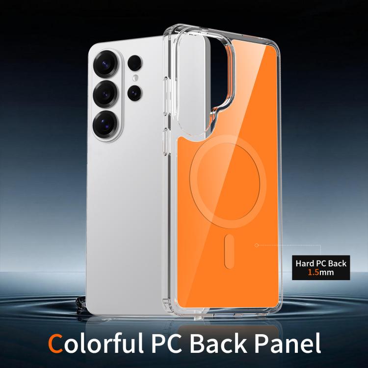 For Samsung Galaxy S26 Ultra 5G Colorful Hard PC Hybrid Soft TPU Magnetic Phone Case