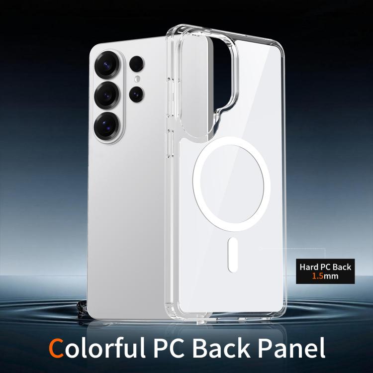 For Samsung Galaxy S26 Ultra 5G Colorful Hard PC Hybrid Soft TPU Magnetic Phone Case