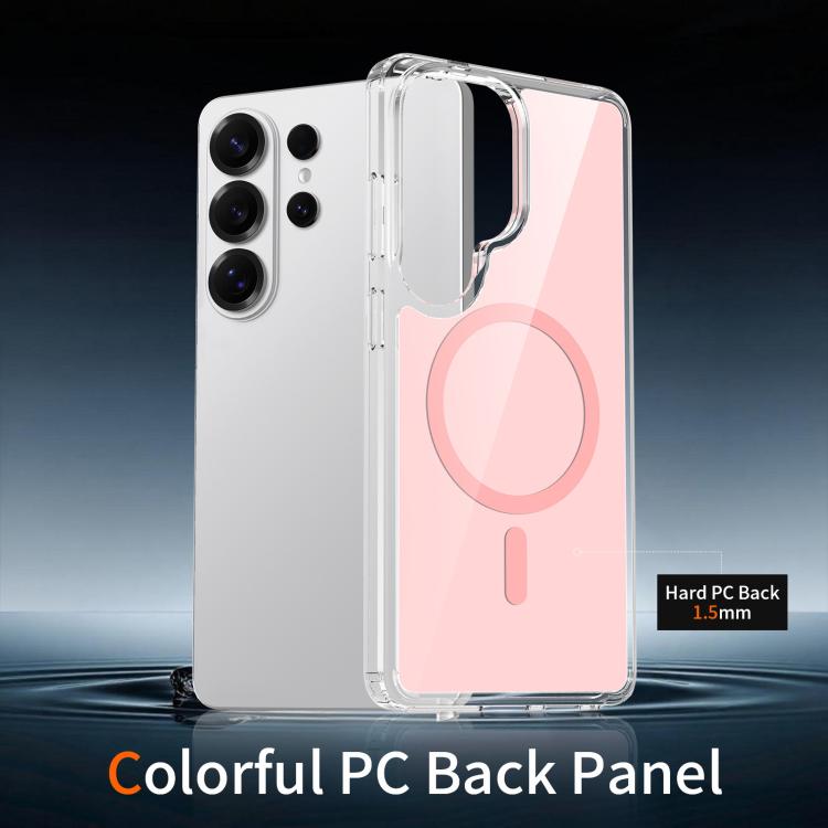 For Samsung Galaxy S26 Ultra 5G Colorful Hard PC Hybrid Soft TPU Magnetic Phone Case