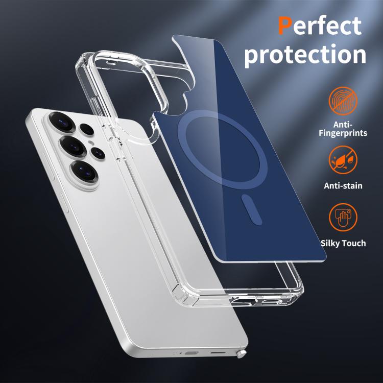 For Samsung Galaxy S26 Ultra 5G Colorful Hard PC Hybrid Soft TPU Magnetic Phone Case