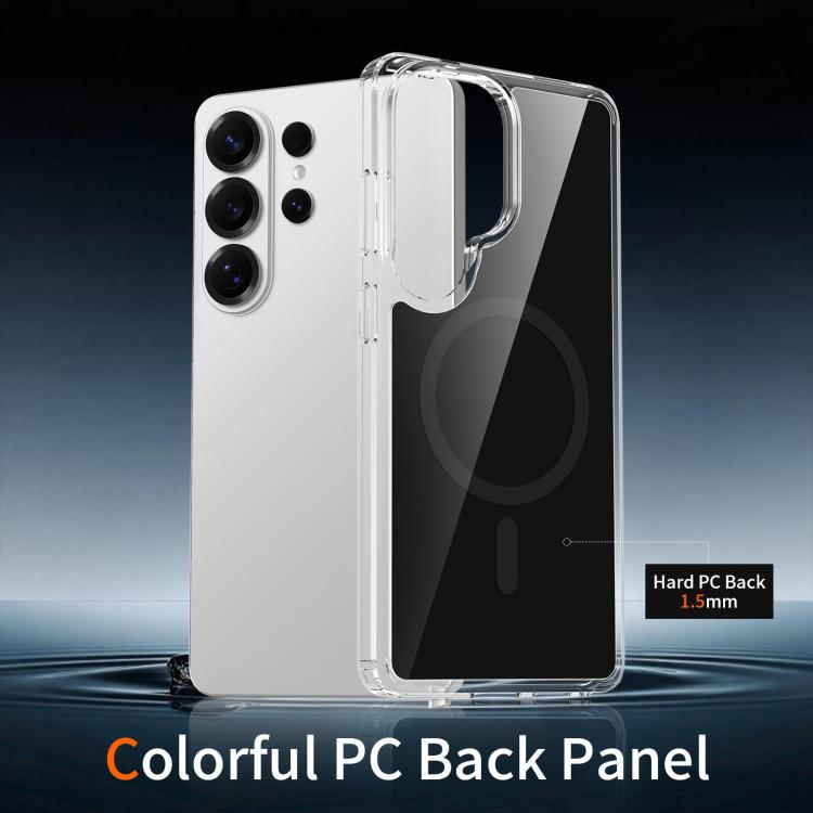 For Samsung Galaxy S26 Ultra 5G Colorful Hard PC Hybrid Soft TPU Magnetic Phone Case