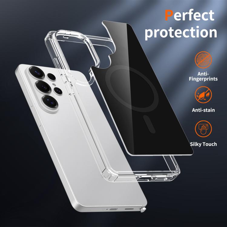 For Samsung Galaxy S26 Ultra 5G Colorful Hard PC Hybrid Soft TPU Magnetic Phone Case