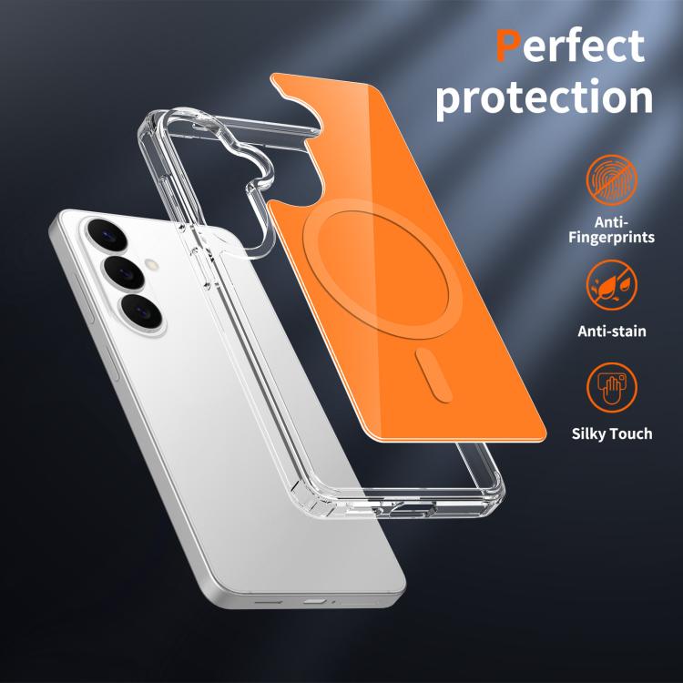For Samsung Galaxy S26 5G Colorful Hard PC Hybrid Soft TPU Magnetic Phone Case