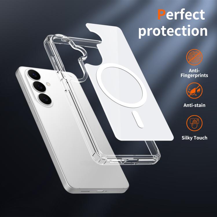 For Samsung Galaxy S26 5G Colorful Hard PC Hybrid Soft TPU Magnetic Phone Case