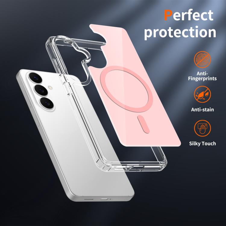 For Samsung Galaxy S26 5G Colorful Hard PC Hybrid Soft TPU Magnetic Phone Case