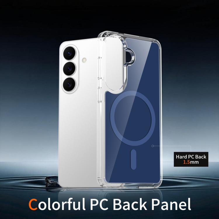 For Samsung Galaxy S26 5G Colorful Hard PC Hybrid Soft TPU Magnetic Phone Case