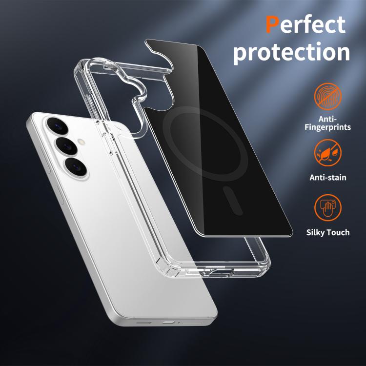 For Samsung Galaxy S26 5G Colorful Hard PC Hybrid Soft TPU Magnetic Phone Case