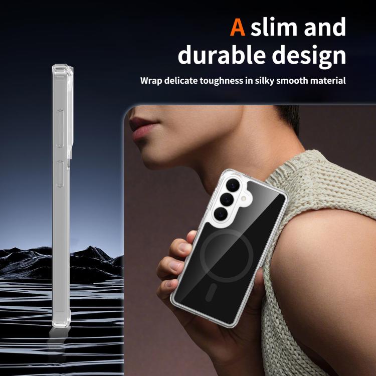 For Samsung Galaxy S26 5G Colorful Hard PC Hybrid Soft TPU Magnetic Phone Case