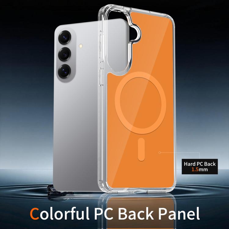 For Samsung Galaxy S26+ 5G / S25+ 5G Colorful Hard PC Hybrid Soft TPU Magnetic Phone Case