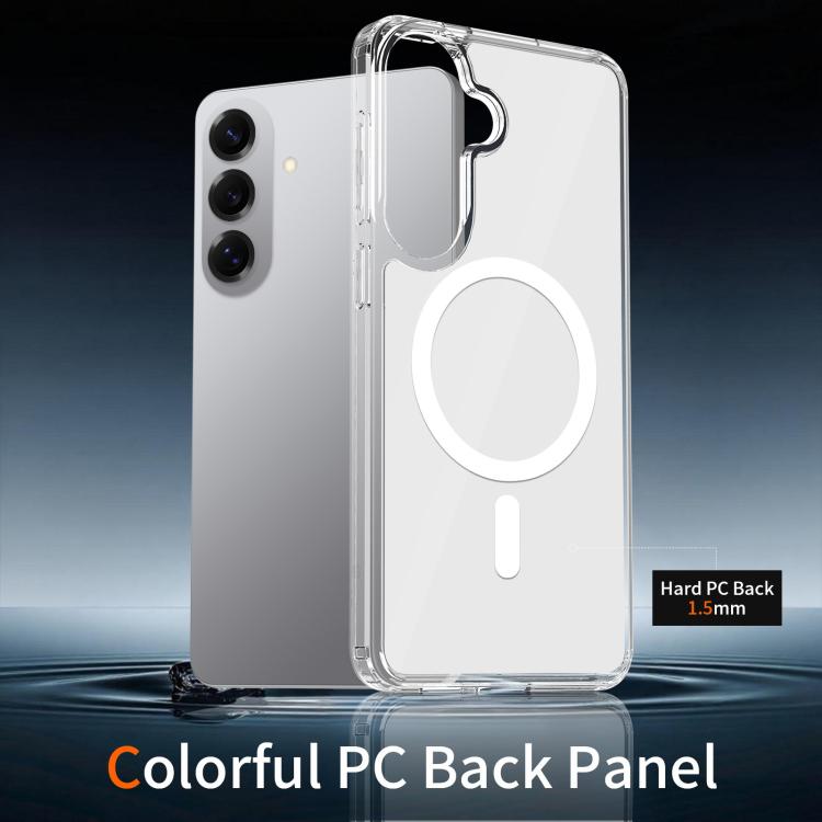 For Samsung Galaxy S26+ 5G / S25+ 5G Colorful Hard PC Hybrid Soft TPU Magnetic Phone Case