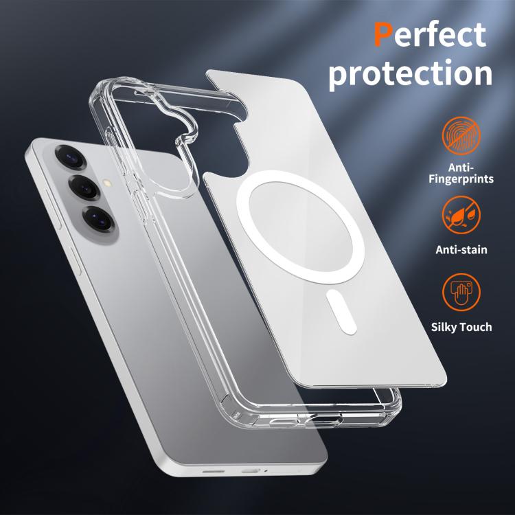For Samsung Galaxy S26+ 5G / S25+ 5G Colorful Hard PC Hybrid Soft TPU Magnetic Phone Case