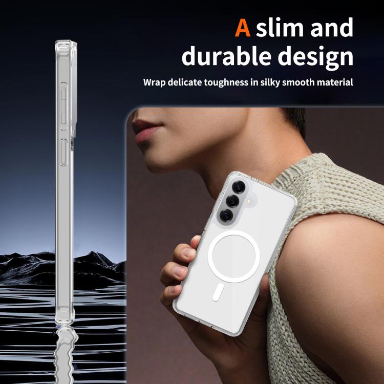 For Samsung Galaxy S26+ 5G / S25+ 5G Colorful Hard PC Hybrid Soft TPU Magnetic Phone Case