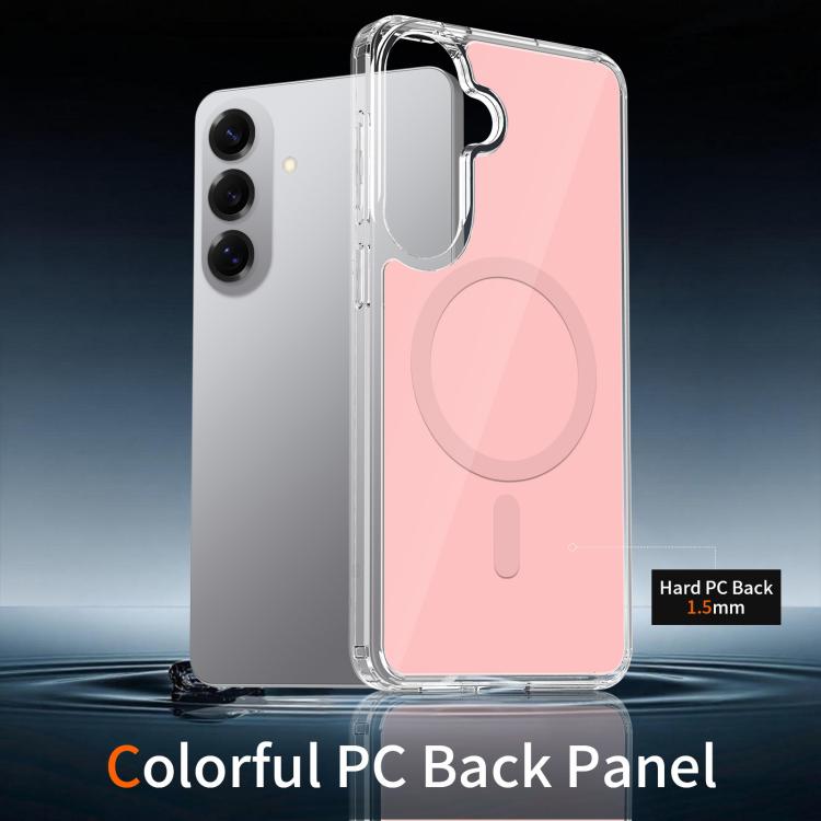 For Samsung Galaxy S26+ 5G / S25+ 5G Colorful Hard PC Hybrid Soft TPU Magnetic Phone Case