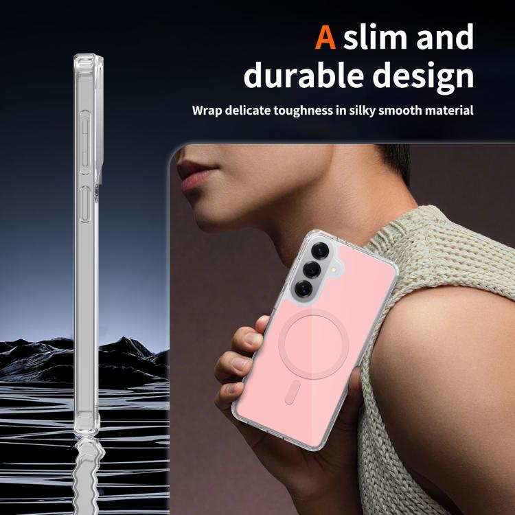 For Samsung Galaxy S26+ 5G / S25+ 5G Colorful Hard PC Hybrid Soft TPU Magnetic Phone Case
