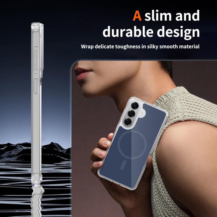For Samsung Galaxy S26+ 5G / S25+ 5G Colorful Hard PC Hybrid Soft TPU Magnetic Phone Case
