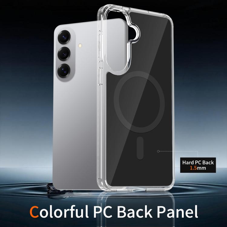 For Samsung Galaxy S26+ 5G / S25+ 5G Colorful Hard PC Hybrid Soft TPU Magnetic Phone Case