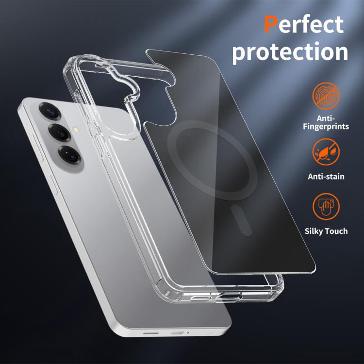 For Samsung Galaxy S26+ 5G / S25+ 5G Colorful Hard PC Hybrid Soft TPU Magnetic Phone Case