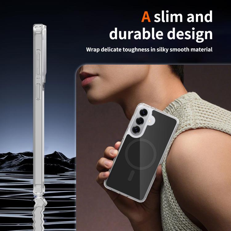 For Samsung Galaxy S26+ 5G / S25+ 5G Colorful Hard PC Hybrid Soft TPU Magnetic Phone Case