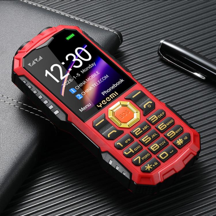 YEEMI Q5 4G Elder Rugged Phone, 16800mAh Battery, 2.4 inch, 21 Keys, Network: 4G, LED Flashlight, Dual SIM
