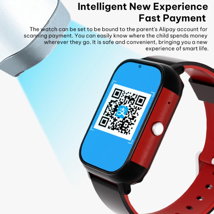 FA96 1.57-inch Screen 4G Network GPS Tracking Kids Smart Watch