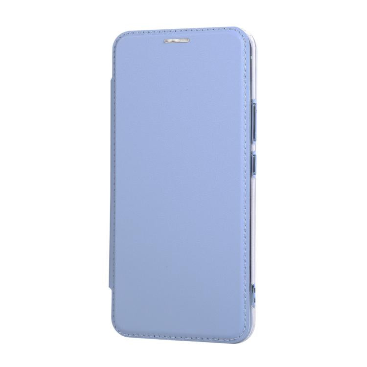 For Samsung Galaxy S22+ 5G Ultra-thin Rotation Holder Magnetic Plating Vegan Leather Phone Case