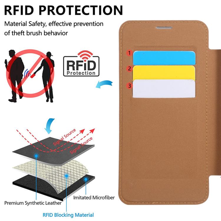 For Samsung Galaxy S22+ 5G Ultra-thin Rotation Holder Magnetic Plating Vegan Leather Phone Case