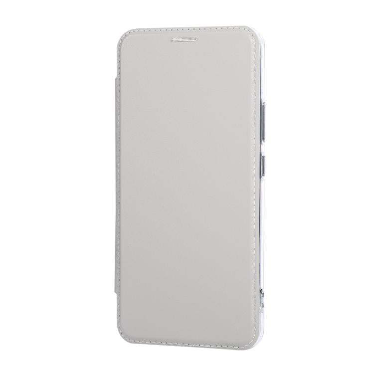 For Samsung Galaxy S22+ 5G Ultra-thin Rotation Holder Magnetic Plating Vegan Leather Phone Case