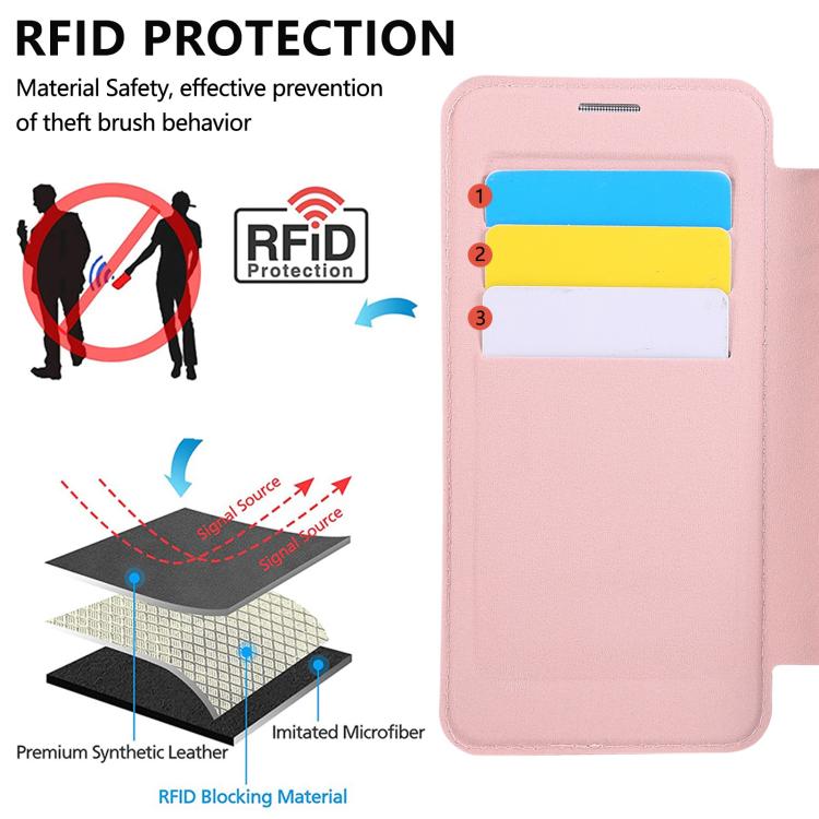 For Samsung Galaxy S23+ 5G Ultra-thin Rotation Holder Magnetic Plating Vegan Leather Phone Case