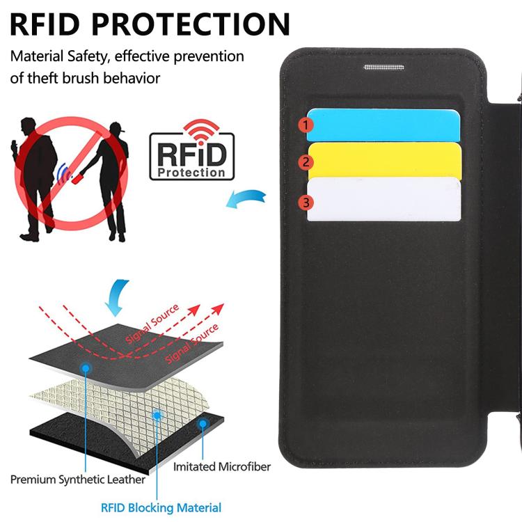 For Samsung Galaxy S23+ 5G Ultra-thin Rotation Holder Magnetic Plating Vegan Leather Phone Case